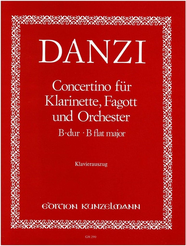 Concertino Für Klarinette, Fagott